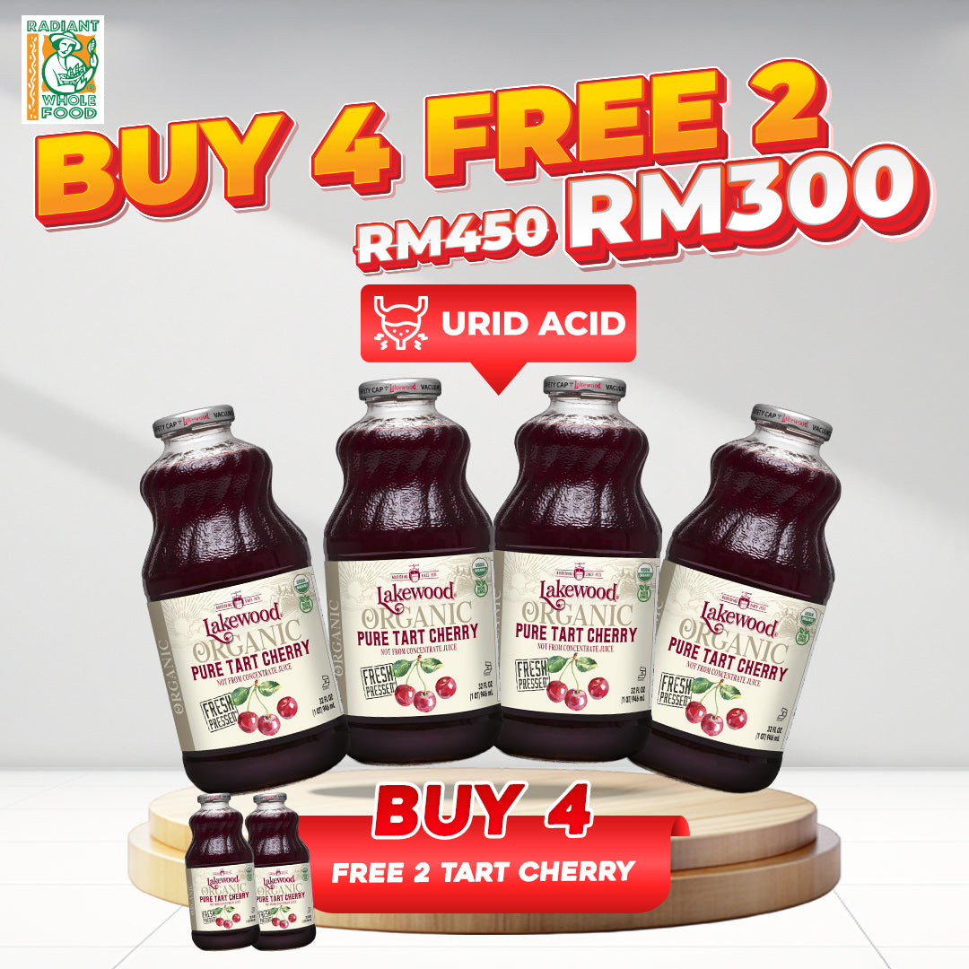 [Buy 4 Free 2]  Organic Tart Cherry Juice