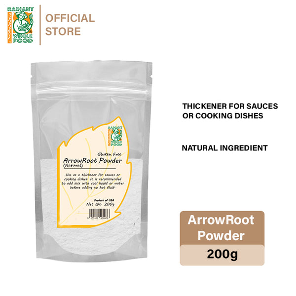 Radiant Arrowroot Powder, Natural (Gluten Free)