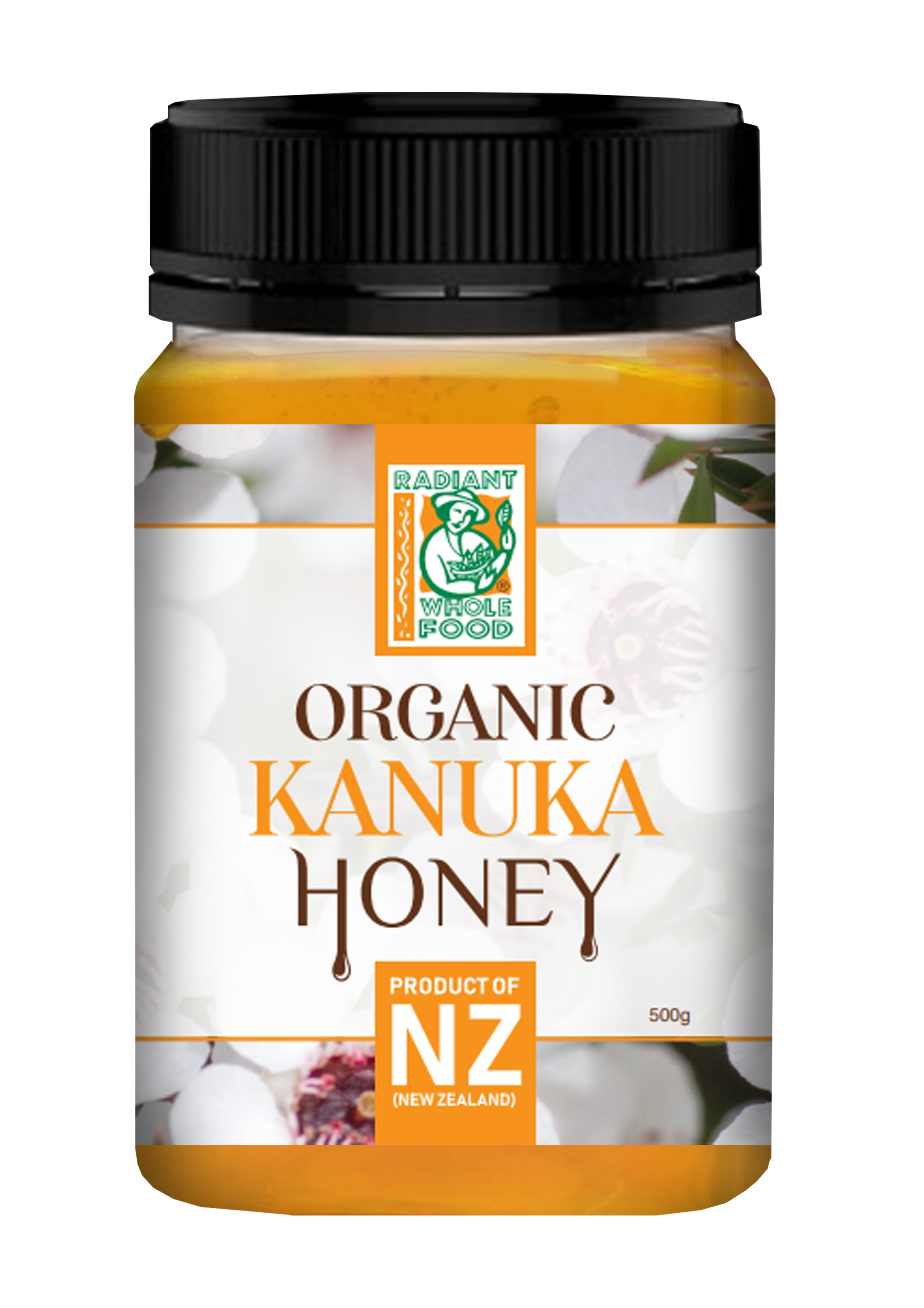 Radiant Kanuka Honey 500g & Radiant Nz Bush  Honey 500g