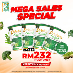 Family Pack Bundle Drinking Salad 450g x 4