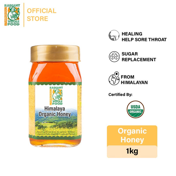 Radiant Organic Honey 1kg