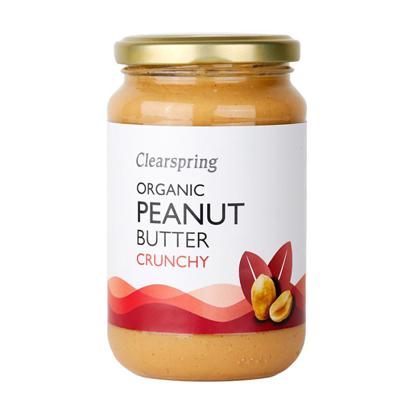 Clearspring Organic Peanut Butter - Crunchy (Gluten Free)