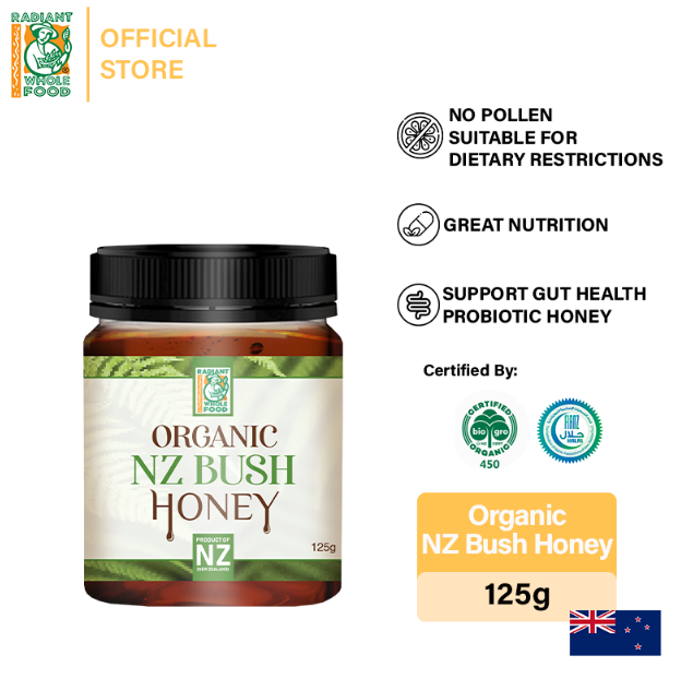 Radiant Kanuka Honey 500g & Radiant Nz Bush  Honey 500g