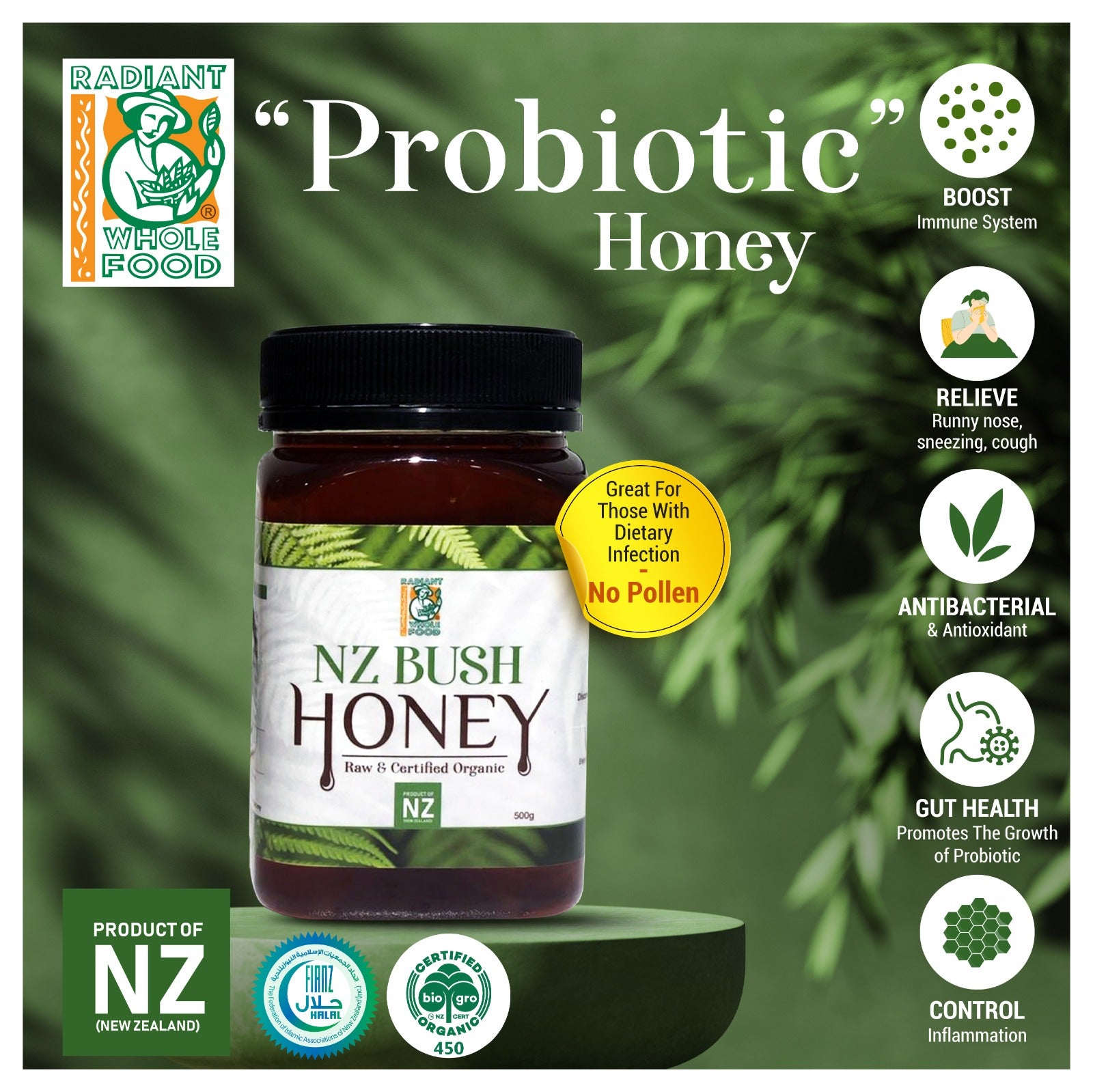 [Twin Pack] Nz Bush Probiotic 500g x 2