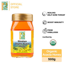 Radiant Organic Acacia Honey 500g