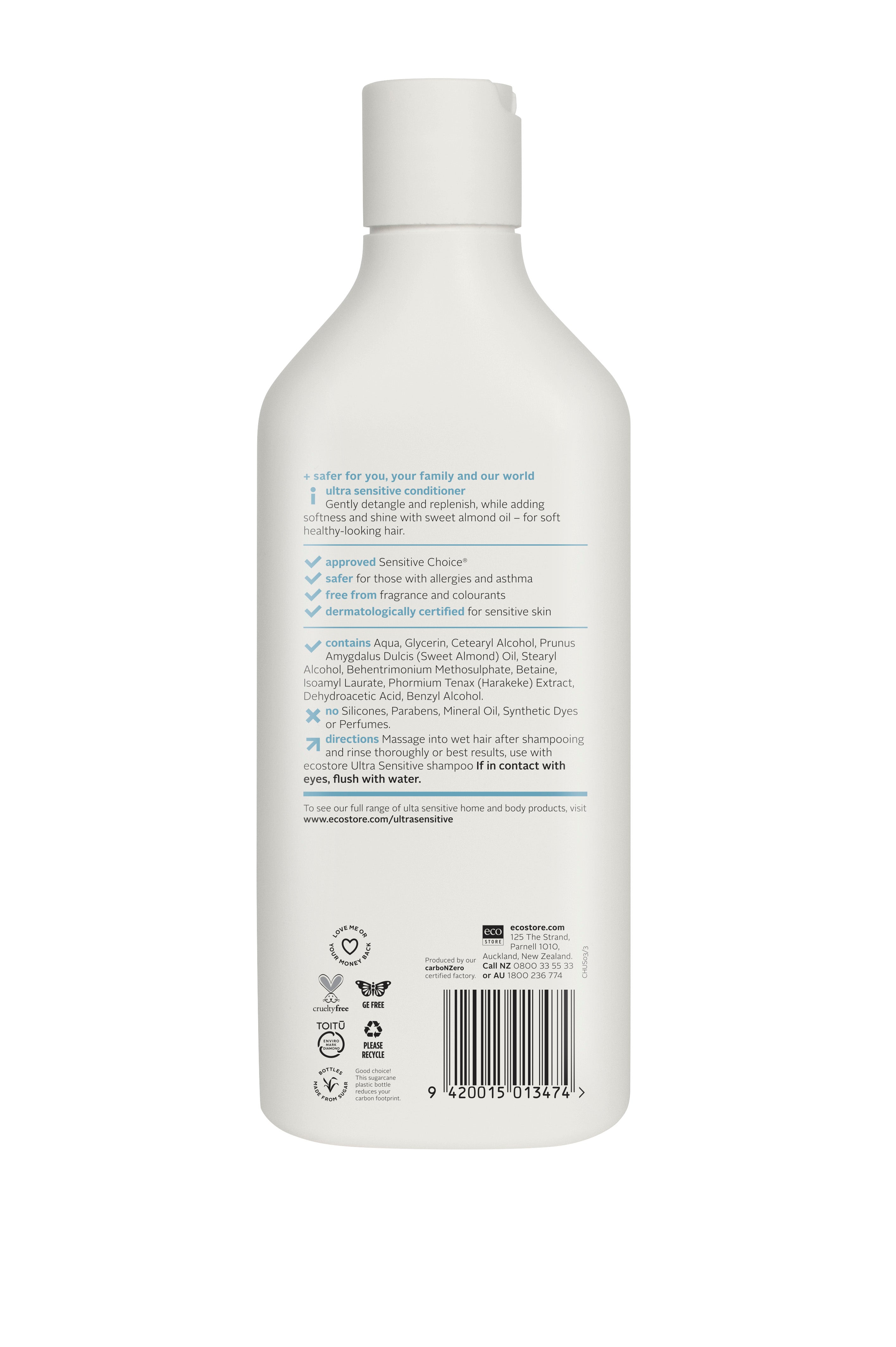 Ecostore Ultra Sensitive Conditioner │Personal Care