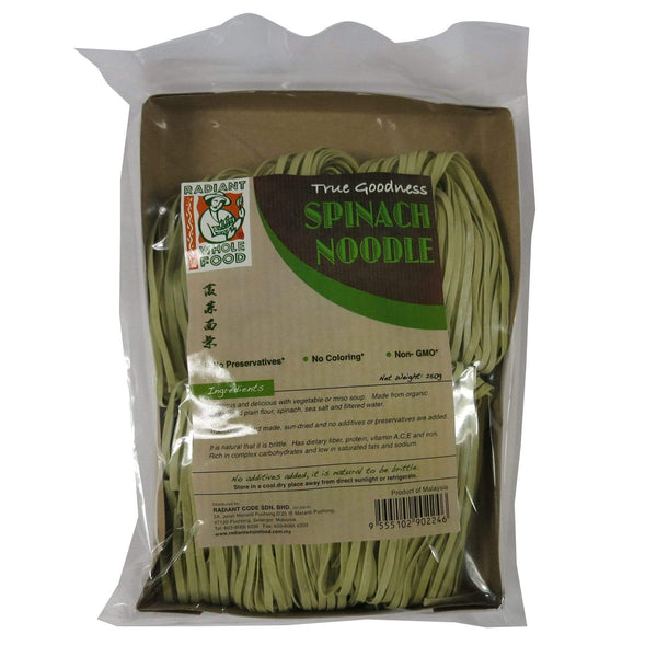 Radiant Spinach Noodle | Radiant Whole Food | Organic Food Delivery ...